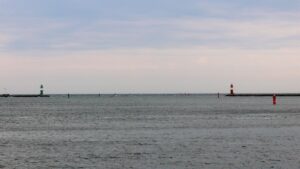An der Mündung zur Ostsee