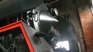 Technisches Detail an der Dampflok 01