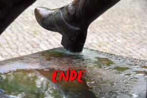 Abschlussbild des Besuchs in Arnstadt