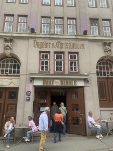 Einkehr in einer Brauerei