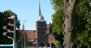 Historisches Stadttor der Hansestadt