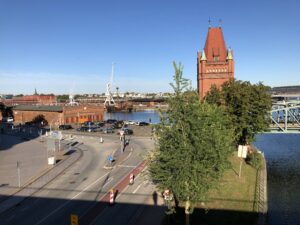 Hafenpanorama Lübeck
