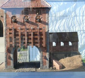 Historisches Modell im Museum