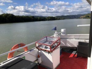 Beginn der Donaufahrt