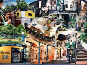 Details des Hundertwasserhauses