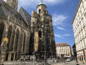 Noch ein Blick auf den Stephansdom