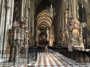 Letzter Blick auf den Stephansdom