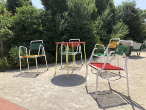 Ein begrüntes Gartendach