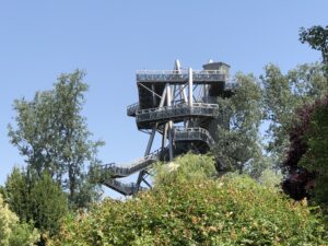 Eine schattige Pergola