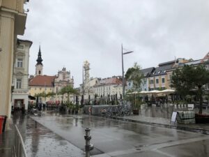 Ankunft in St. Pölten